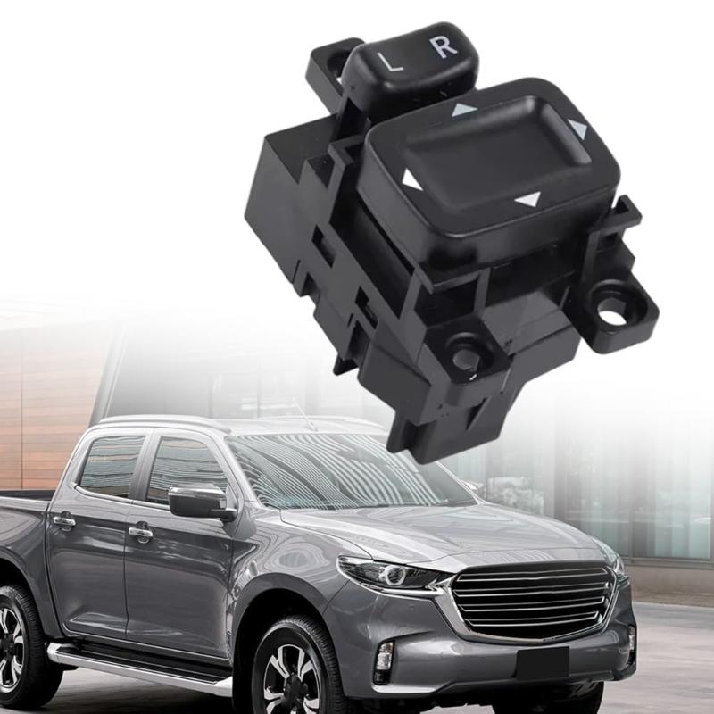 Mirror Selector Control Button, Vehicle Door Mirror Adjuster Pad with Four-Way Layout for Repair Work, Replacement Part UR7966600 UR79-66-600