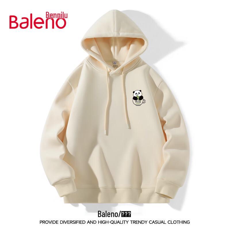 Baleno Men's Teacup Panda Graphic Hoodie
