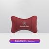 D1-1PCS Car Seat Headrest Auto Logo Neck Pillow For Mercedes Benz AMG W203 W204 W205 W209 W210 W176 Interior Stickers PGTZ-BENCHI
