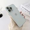 Phone Case IPhone 16 15 14 13 12 11 Pro Max Matte Frosted Slim Fit Shockproof Cover Simple Style