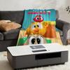 W-Wheres C-ChickyS Cartoon Blanket Throw Super Cosy Plush Living Room Sofa Couch Childish Birthday Gifts