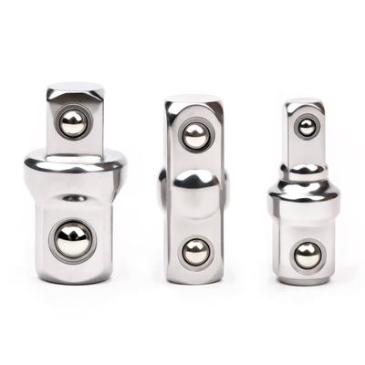 Double Square Head Socket Adapter Converter Reducer Set 1/4 3/8 1/2 Impact Drive Ratchet Wrench Socket Adaptor Repair Hand Tool