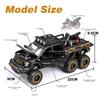 ABAF1 1/28 Scale Raptor F150 Alloy Truck Cars Model Toys Metal Diecasts Sound Light Pull Back Off-Road Vehicles for Kids Birthday Gift