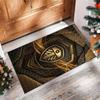 Tappeto in Velluto di Cristallo con Stampa del Leeds United Football, Comodo Assorbente d'Acqua Antiscivolo Tappeto per Pavimenti Interni