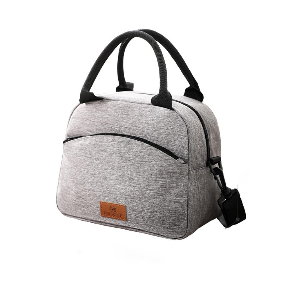 Oilproof Cooler Bag Leakproof Food Bag Portable Insulated Bag  Office