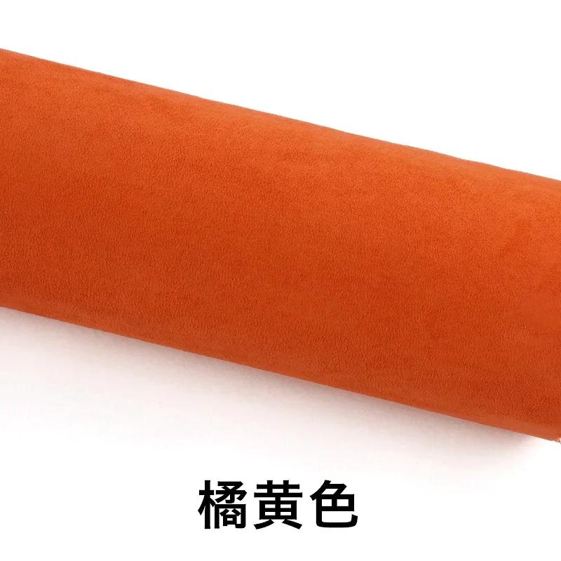 Self-adhesive Suede Fabric Thickened Elastic By Half A Meter for Car Decoration Gift Box Package Diy Sewing Cloth Wearable Black