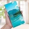 Butterfly Case for Motorola Moto G85 G75 G55 G35 G15 G05 Etui Leather Painted Case for Moto G85 G 85 Capa Stand Book Cover Funda