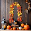 Autumn Decor Artificial Maple Fall Leaf Vine Garland Hanging Wedding Thanksgiving Decorations Home Halloween Fireplace Decor