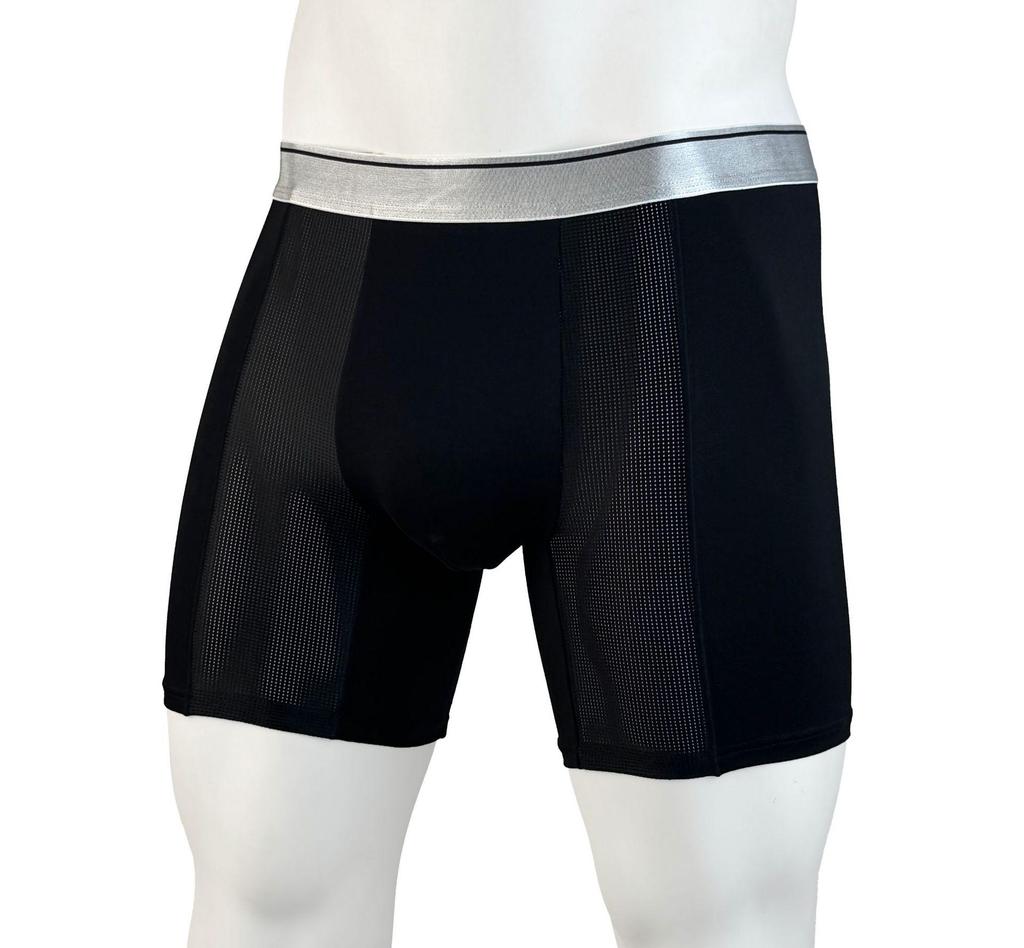 Atmungsaktive Herren-Boxershorts zur Vermeidung von Hodenfeuchtigkeit - Mesh-Sport-Viskose, lockere Passform