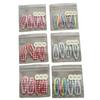 College Style Fashion Color Contrast Plaid Water Drop BB Clip Suit Cute Young Student Female Broken Hair Fringe Hairpin New