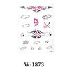 Totem Butterfly Body Art Sticker Y2k Spicy Girl Temporary Tattoo Instant Decals  Abdominal Waist
