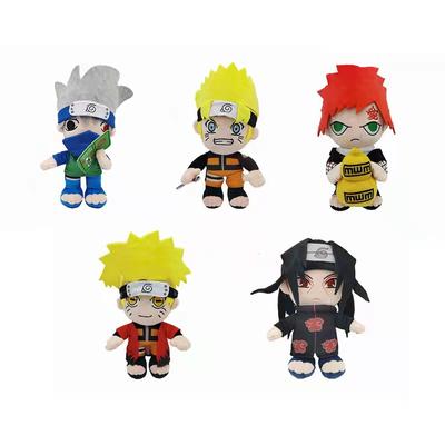 New Anime Peripheral Hokage Plush Toy Naruto Kakashi I Love Rozozhu Doll