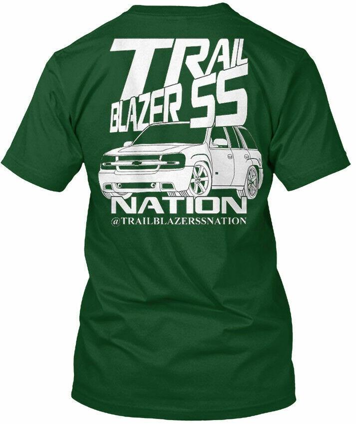 

Trailblazer Ss Nation Trail Blazer 55 Gildan Tee T-Shirt Cotton Crew Neck