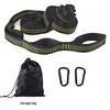 High-Strength Polyester Nylon Tree Hammock Straps with Multi-Ring Loop