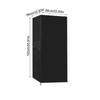 Oxford Cloth Vertical Refrigerator Protective Cover Waterproof Dustproof Sun-Proof Refrigerator Protector Refrigerator Cover