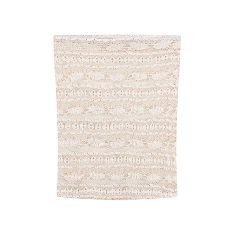 Kumikumi Pure Desire Style Suit Tube Top Women's Summer Slim Fit Inner Wear Sleeveless Lace Vest Two-Piece Set