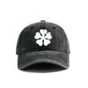 Animes Black Clovers Baseball Cap Distressed Hats Cap Unisex Retro Outdoor Summer Adjustable Hat