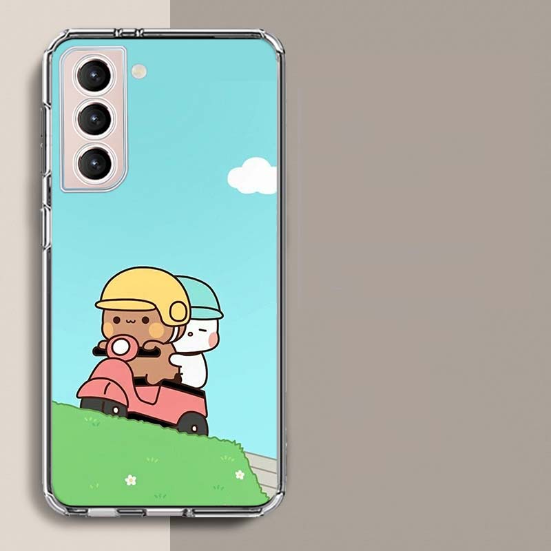 Cute BuBu DuDu Phone Case For Samsung A16 A26 A36 A56 A17 A15 A25 A35 A55 A14 A24 A34 A54 A04S A05S Galaxy Note 20 10 9 8 A9 A8