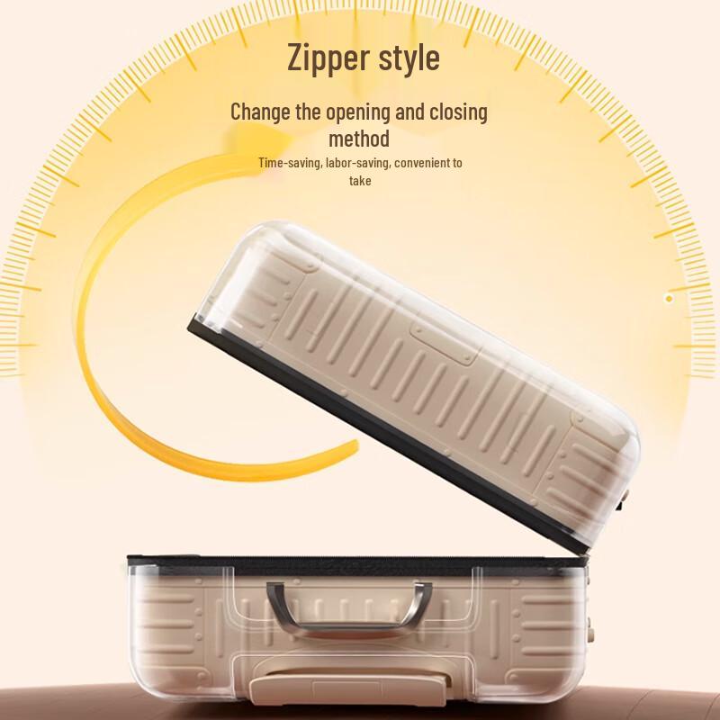 Banzheni Detachable Transparent Thickened PVC Luggage Cover