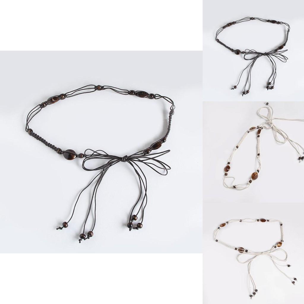 Bohemian Style Bead Decoration Women Casual Weaving Waist Chain For Women