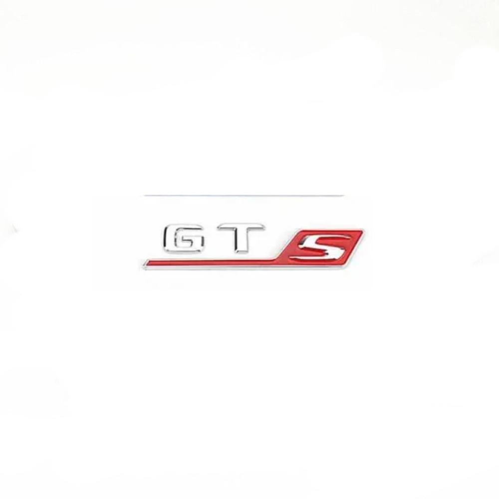 3D ABS GTR GTS GTC Logo Letter Rear Trunk Decal Emblem Badge Sticker For GT R S C GT43 GT63 C190  Car Accessories