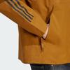 Adidas Bsc 3-Stripes Rain.Rdy Jacket Waterproof Sports Casual Hooded Men Outerwear Layered-Bronze IK0506