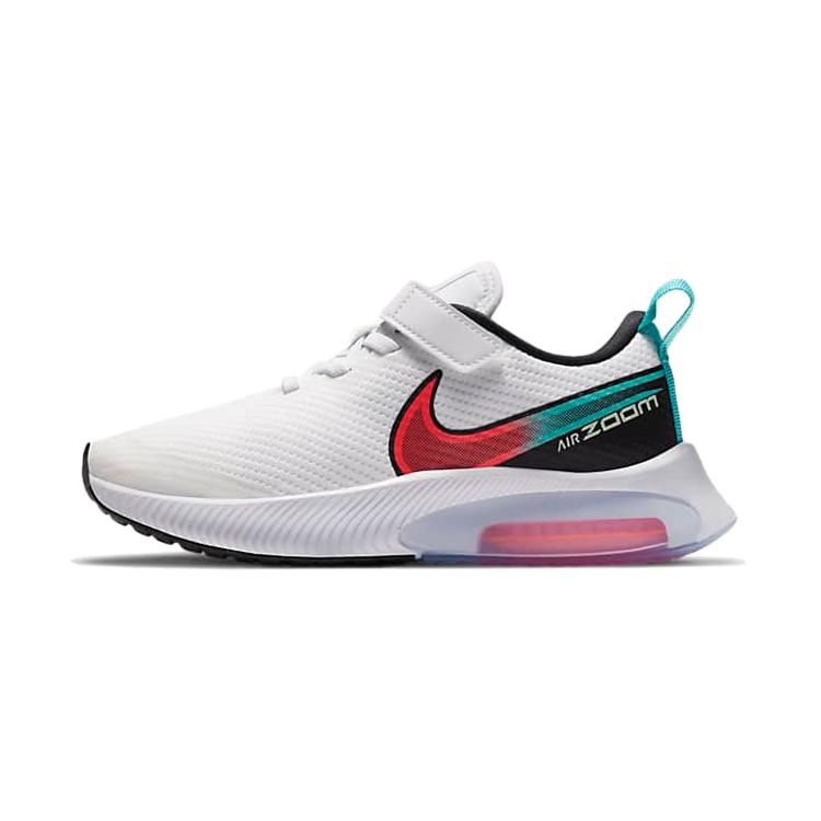 

Новые кроссовки Nike Air Zoom Arcadia с нескользящей подошвой, амортизаторами, низким верхом, для бега, белые, красные, синие, детские, 3-7 лет, DA1245-101 28