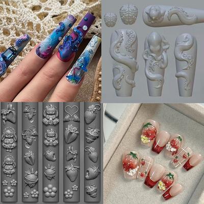 Nail art – Stencil e stampini per unghie