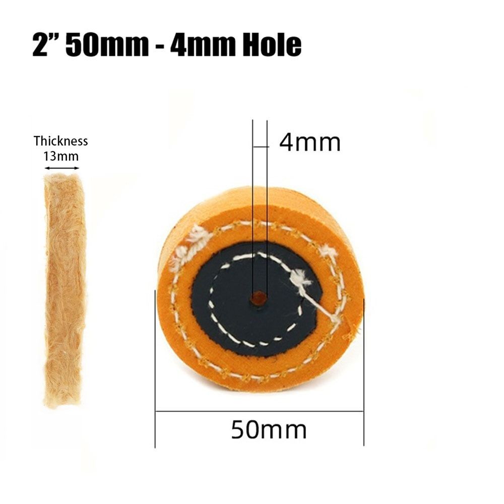 1Pcs Angle Grinder Accessory Polishing Wheel Abrasive Tool Cotton Pad  For Metal Jewelry Polishing
