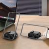 For Samsung Galaxy Buds3 Pro/Buds3 Case TPU+PC Earphones Cover with Lock Switch Carabiner Phone Stand