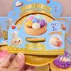 Ling Soft Dumpling Sensory Stress Relieving Toy (Realistic Color Ling Powder Steamed Bun Ball, Stress Relieving Ball,