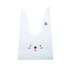 10/50pcs/lot Cute Rabbit Ear Bags Cookie Plastic Bags&Candy Gift Bags For Biscuits Snack Baking Package And Event Party Supplies