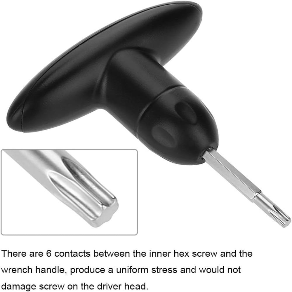T25 Golf Torque Wrench Portable Golf Driver Tool T25 Golf Torque Wrench  Sleeve Weight Adjustment