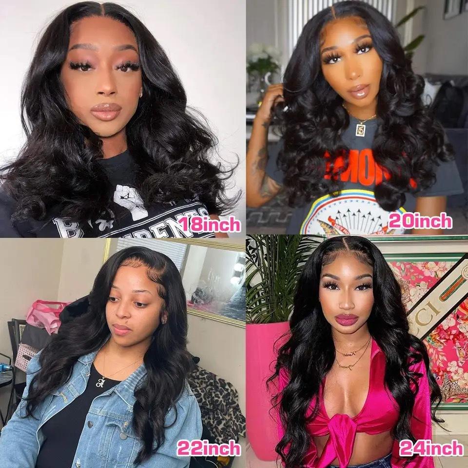 New Women's Front Lace Long Curly Hair Big Wave Front Lace Wig Headgear Ready In Stock
