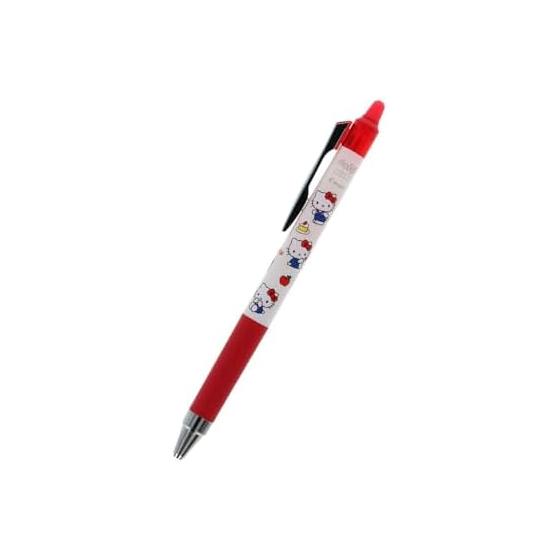 Sun-Star Stationery Hello Kitty Sanrio Characters Goods Frixion Erasable Pen Point Knock 04 R S4659082