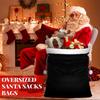 1PC Santa Claus Party Presents Sacks Graduation Large Bachelor Party Velvet Christmas Solid Thanksgiving 2 Sizes