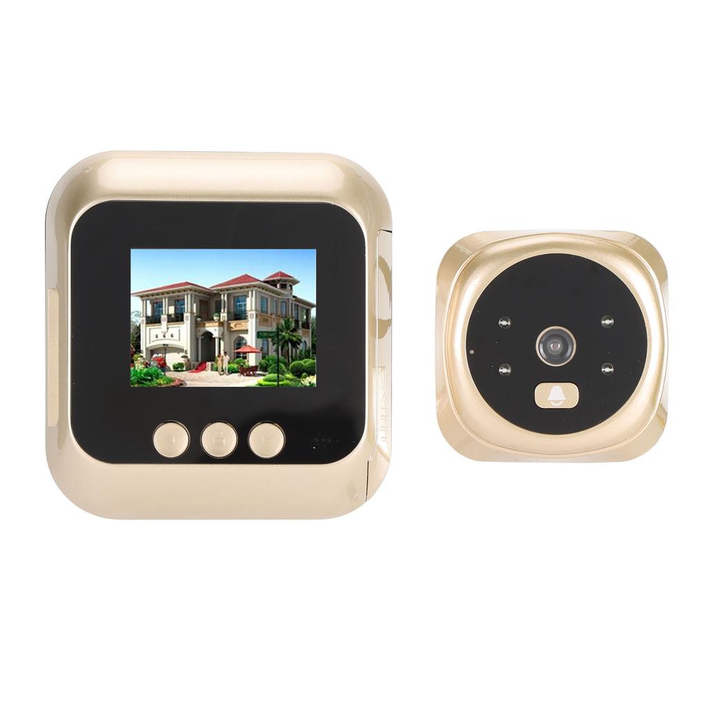 Smart Video Doorbell Multifunction HD Infrared Night Vision 135 Degree Wide Angles 2 Way Talk