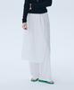 AHWE Layered Skirt Pants_White
