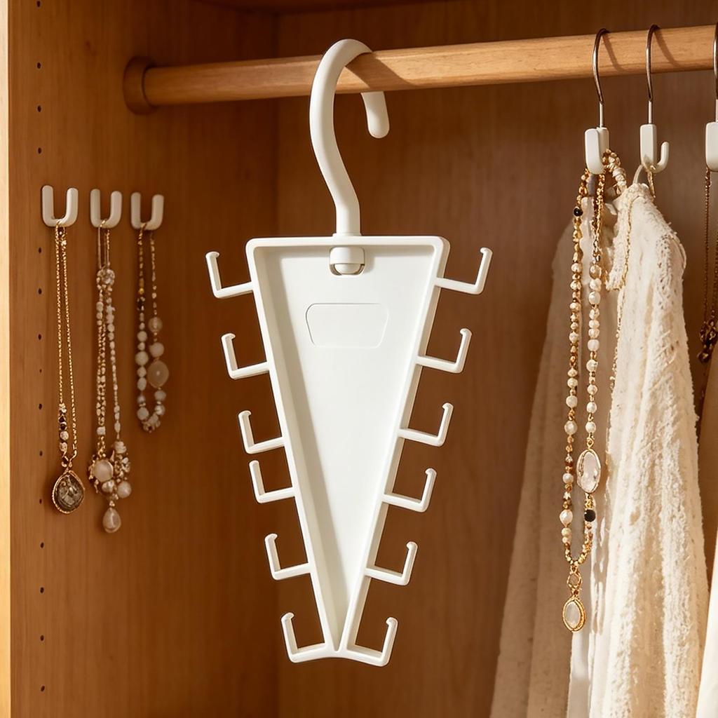 Clothes Hanger V-Shape Storage Hook Space Saving Wardrobe Hanger Scarf Hanging Rack Holder For Jeans Hats Scarves Bags Home