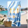 Argentina Football Print Beach Towel Quick Dry Super Absorbent Soft Bath Towel for Swimming Beach Travel Fan Souvenir Gift