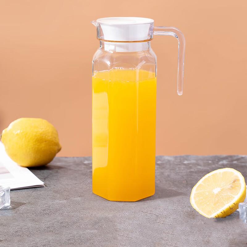 Lu Feng Lai Octagonal PC Plastic Transparent Cold Water Pitcher