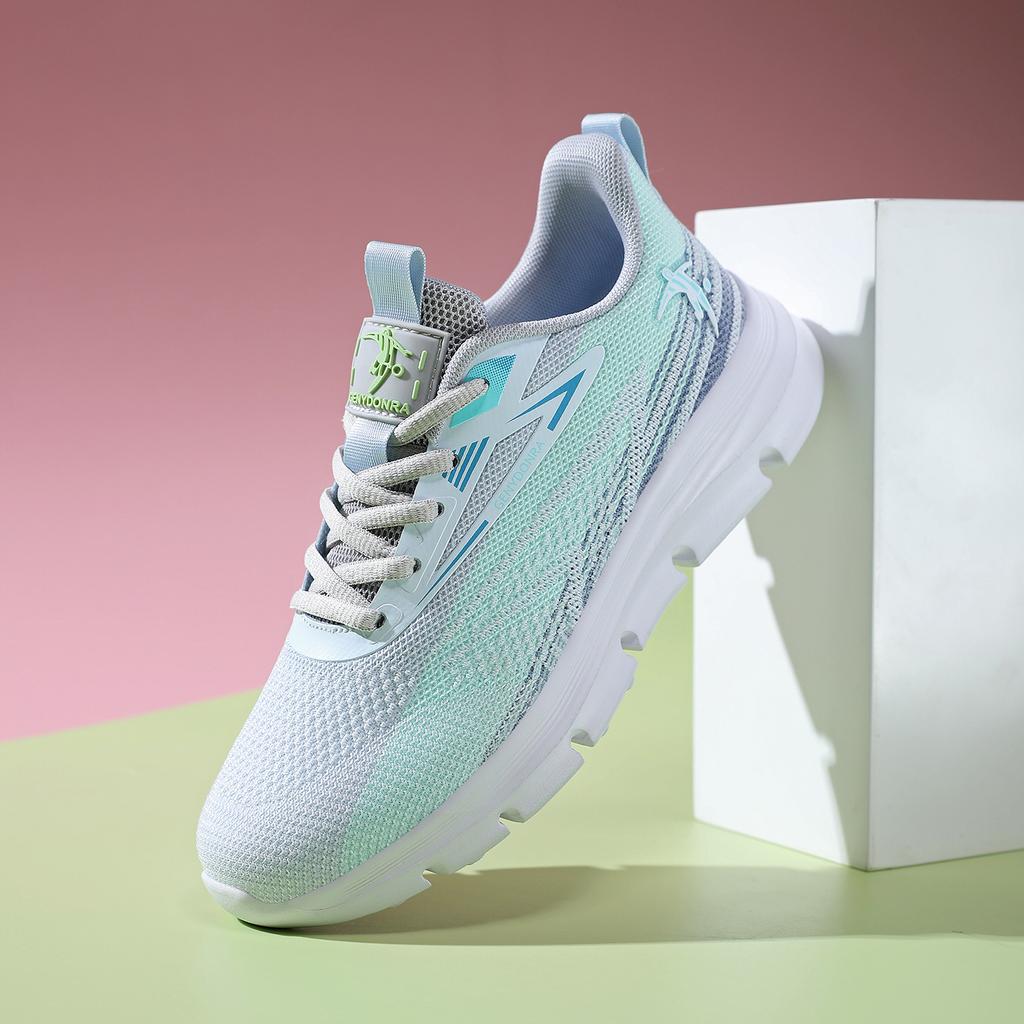 Joni Danlai Spring New Shoes Ultra-light Soft-soled Shock-absorbing Sports Shoes Breathable Mesh Casual Running Shoes