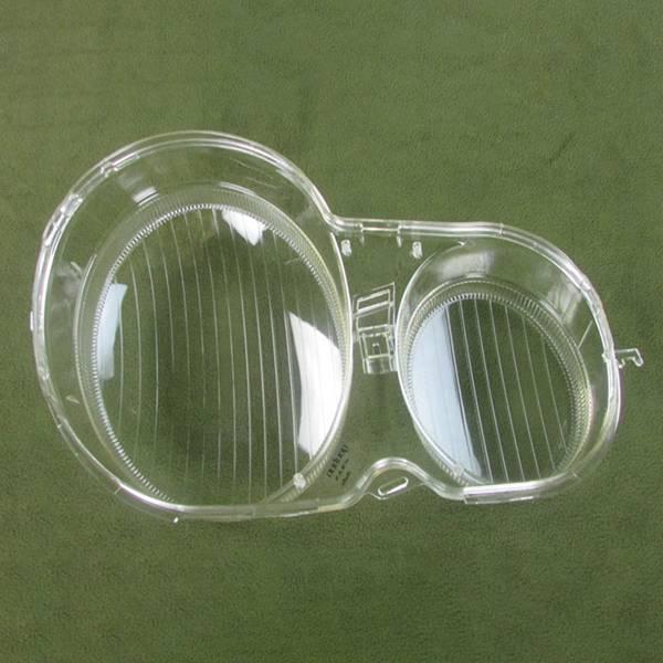 Pair of Clear PC Car Headlight Covers for Left/Right Front - Fits Ben