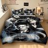 Supernatural Pattern Bedding Quilt Set Quilt Cover Pillowcase Home Birthday Gift(1 * Duvet Cover + 2 * Pillowcase, Without Core)
