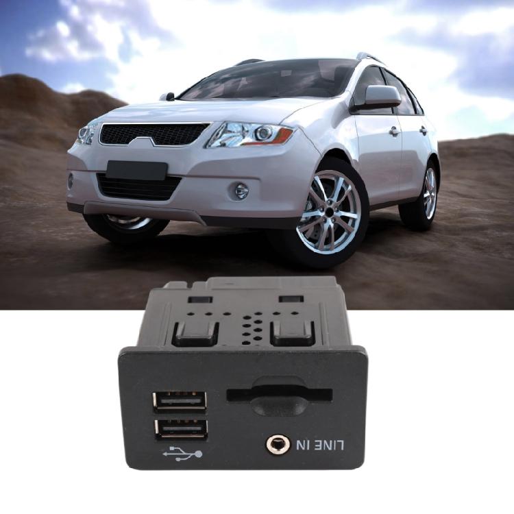 Industrial USB  Port with  Card Reader Easy Installation Sound Port Streamlined Sound Connection Suitable for F150