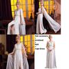 European Fantasy Costume For Women With Deep V Neck And Slit Skirt For Halloween Parties