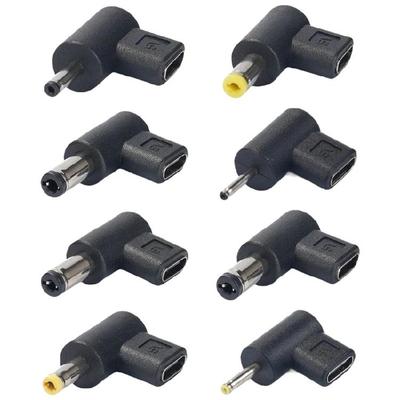 USB Type C To 5.5x2.5/3.0x1.1/3.5x1.35/4.0x1.7/4.8x1.7/5.5x2.1mm USB C Female To Male Adapter for Laptop Series