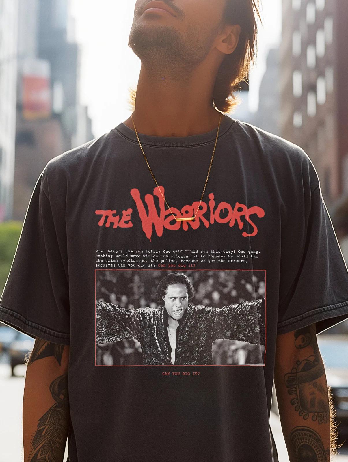 Warriors T shirt - Retro T shirt - 80s Icon Tee, Perfect Gift for Movie Fans XL