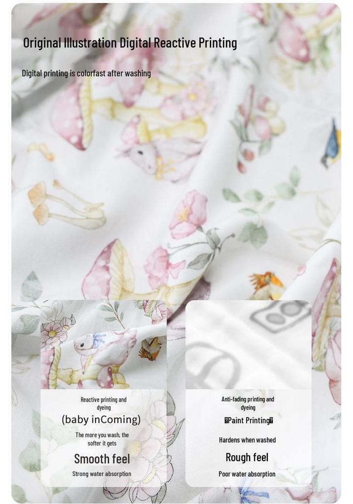 Pure Cotton Four Seasons Baby Swaddle Blanket - Anti-Startle, Newborn Essential