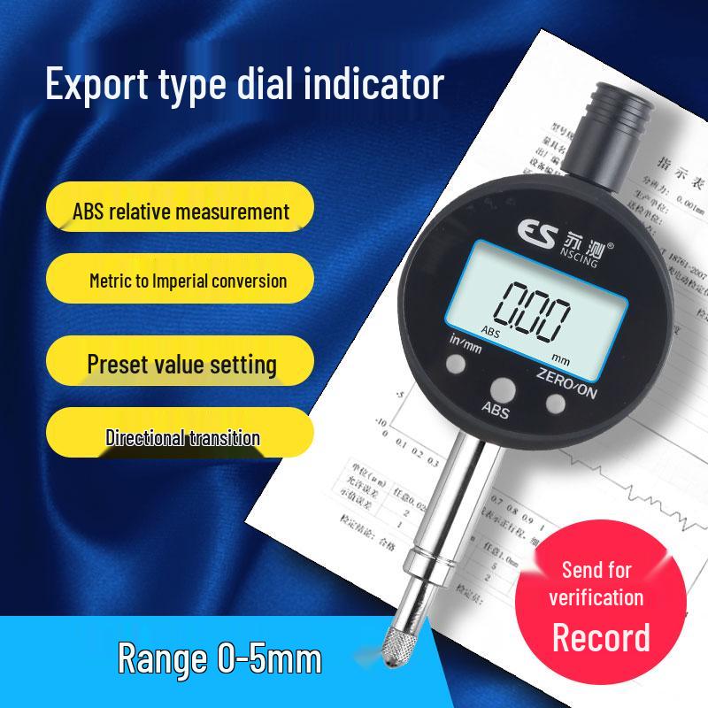 Precision Dial Gauge Set: High-Accuracy Lever Dial Indicator with Large Travel Range